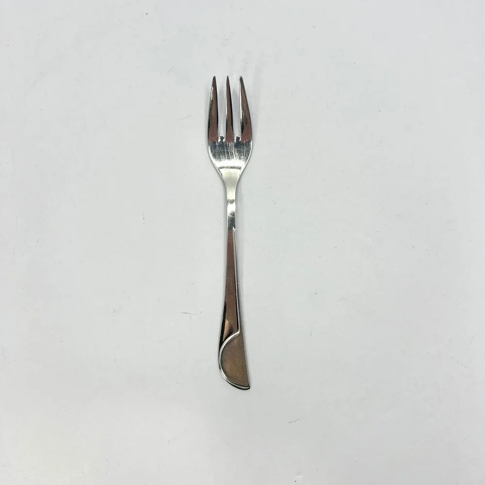 Vintage WMF Solo Cromargan Dessert Fork‎ Midcentury Flatware Pastry Germany